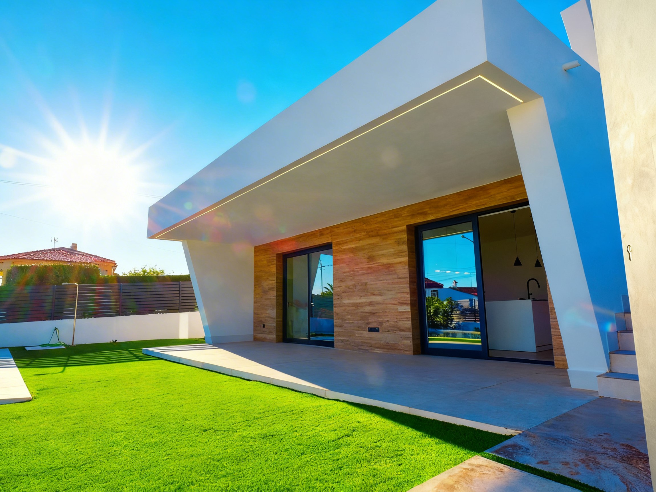 Fachada y exterior de vivienda en Costa Blanca