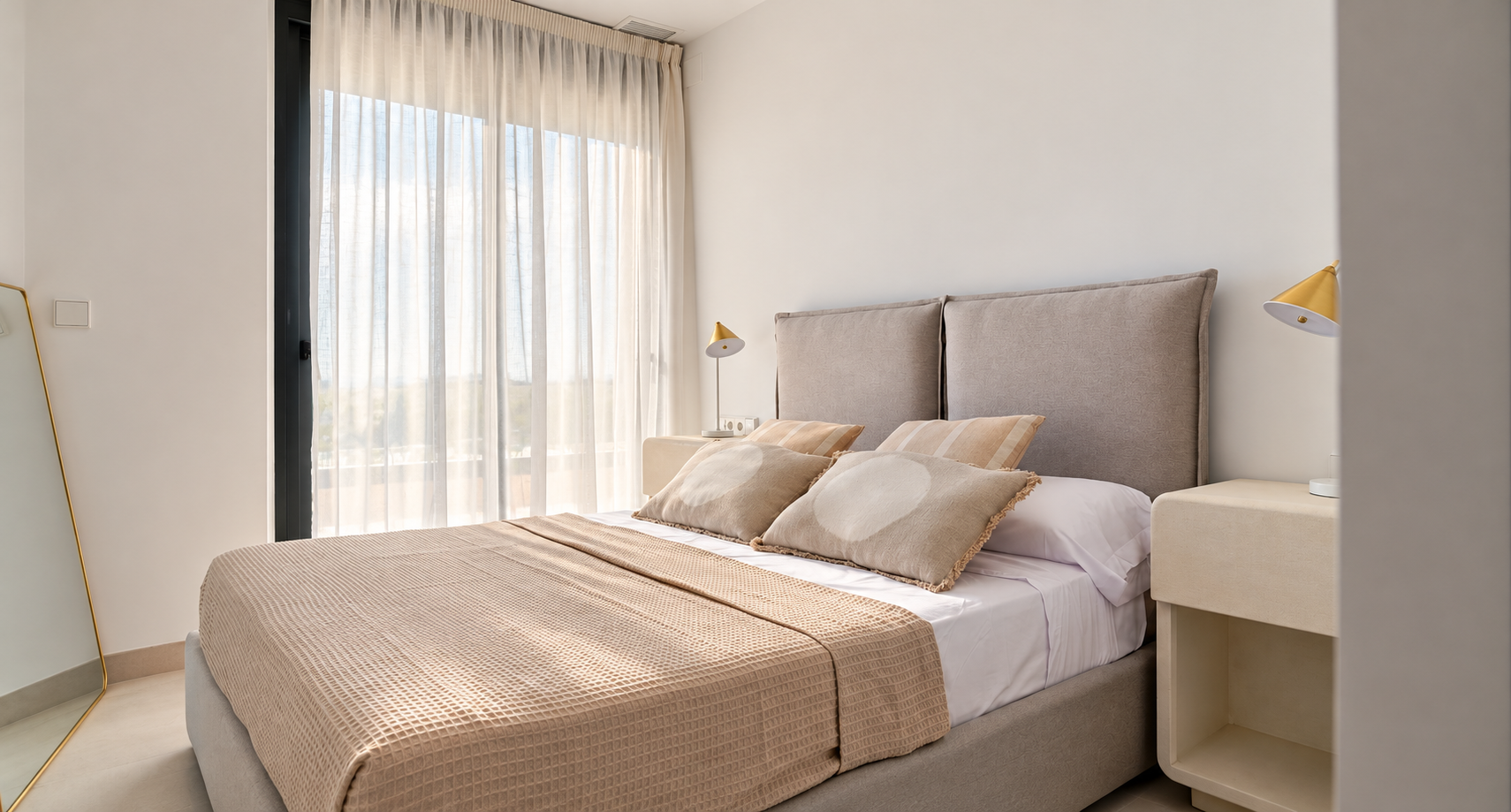 Fotografía profesional de dormitorio